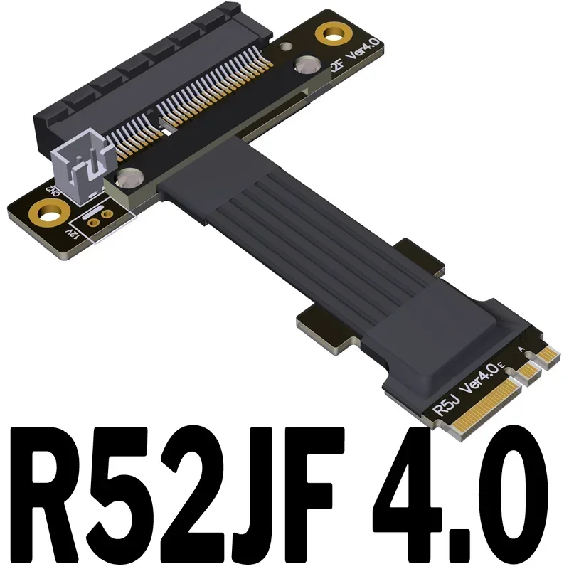 M.2 WiFi To Pcie X4 Extension Cable M2 A.E Key for PCIE 4.0 4X Interface Transfer Extension Cable Supports Pcie4.0 X1 Speed