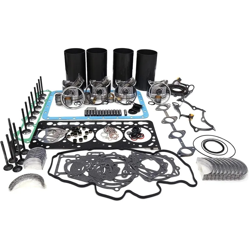 

Overhaul Rebuild Kit Compatible for Caterpillar CAT Engine C3.3 C3.3B Replacement 3801769 Direct Injection