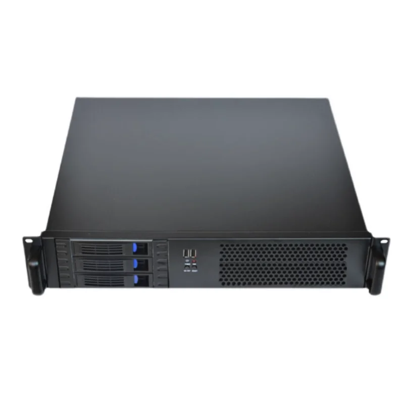 

Ультракороткий корпус 2U L390 с поддержкой ATX Powersupply mirco ATX Материнская плата с 3-мя отсеками HDD Горячая замена 2U брандмауэр-шлюз DVR NAS-корпус