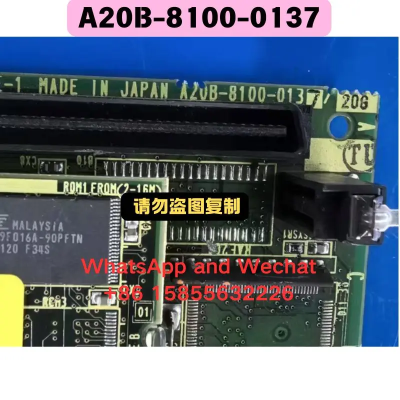 Used OEM disassembled parts Electronic board A20B-8100-0137 Functional test OK Fast delivery