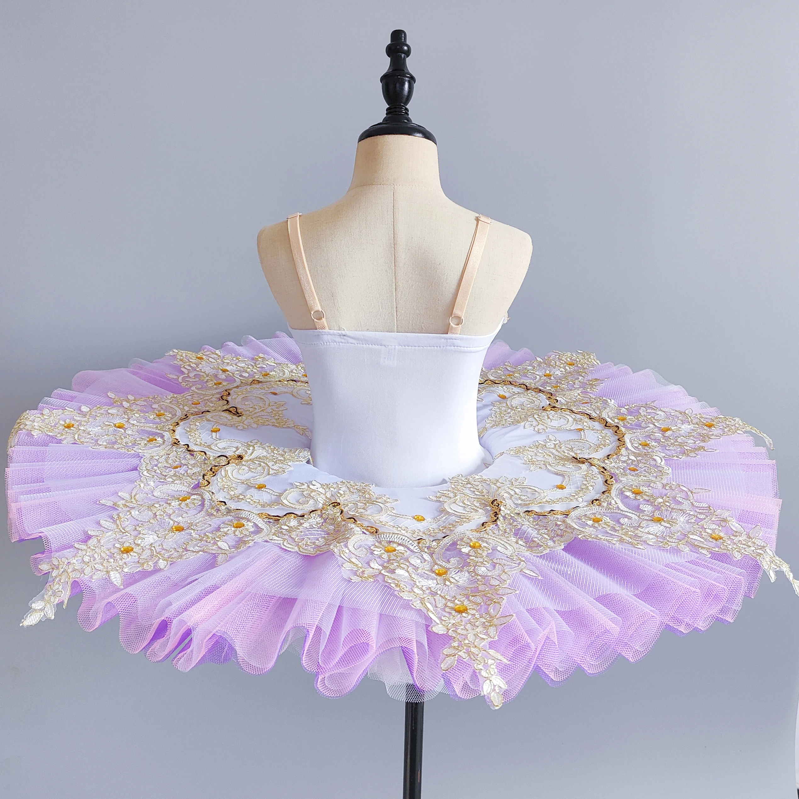 Robe de Ballet Professionnelle pour Fille et Femme, Costume de brev, Tutu, Tenue de Princesse