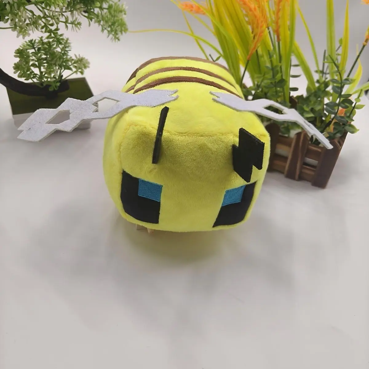 2525 newMC Creeper Мягкая плюшевая игрушка Игровая игрушка Желтая пчела Мягкие игрушки Фигурка Плюшевые куклы Подарок на день рождения Игрушка для детей Фанаты