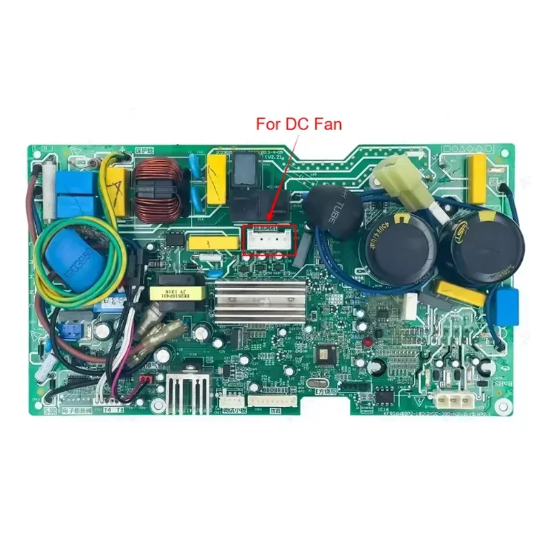 Tarjeta de Control para Aire Acondicionado Midea KFR26W$BP2-180(DYDC-390-N3).D.13.WP2.1, Circuito PCB 202302100880, Repuestos de Aire Acondicionado