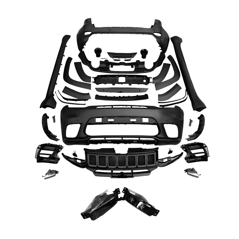 Front Bumper Assembly for 2014-2021 Grand Cherokee SRT Full Conversion Body Kit / Style