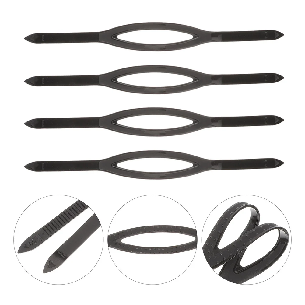 

4pcs Silicone Goggle Straps Replacement Parts for Diving Swim Masks Adjustable Accessories Practical Gifts