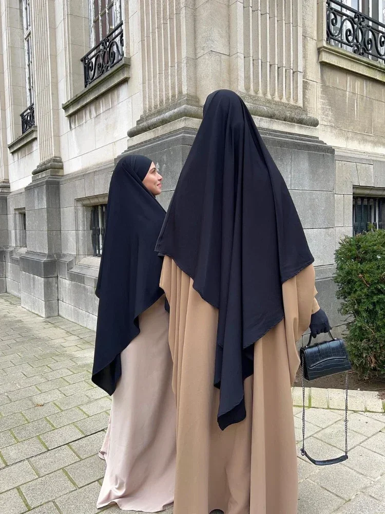 Vêtement de prière musulman Eid pour femme, Hijab islamique, Long tiens imar Ramdan, Sauna Carf, Jubha, Dejellab musulman, 1 pièce, 2025