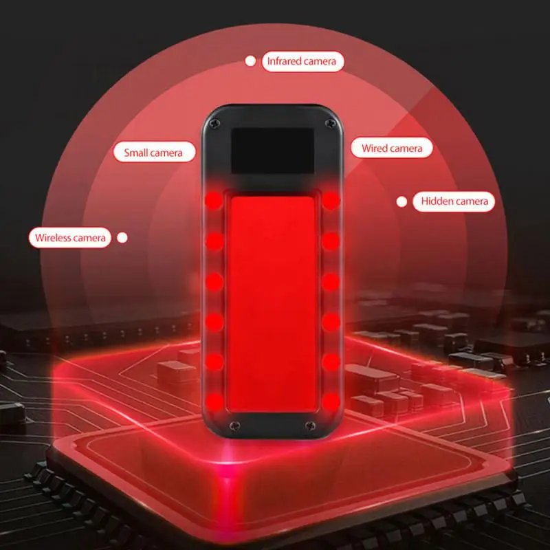 Camera Vibration Sensing Scanner Practical Anti-theft Anti-monitoring Scanning Detection Anti Interference Portable Scanner