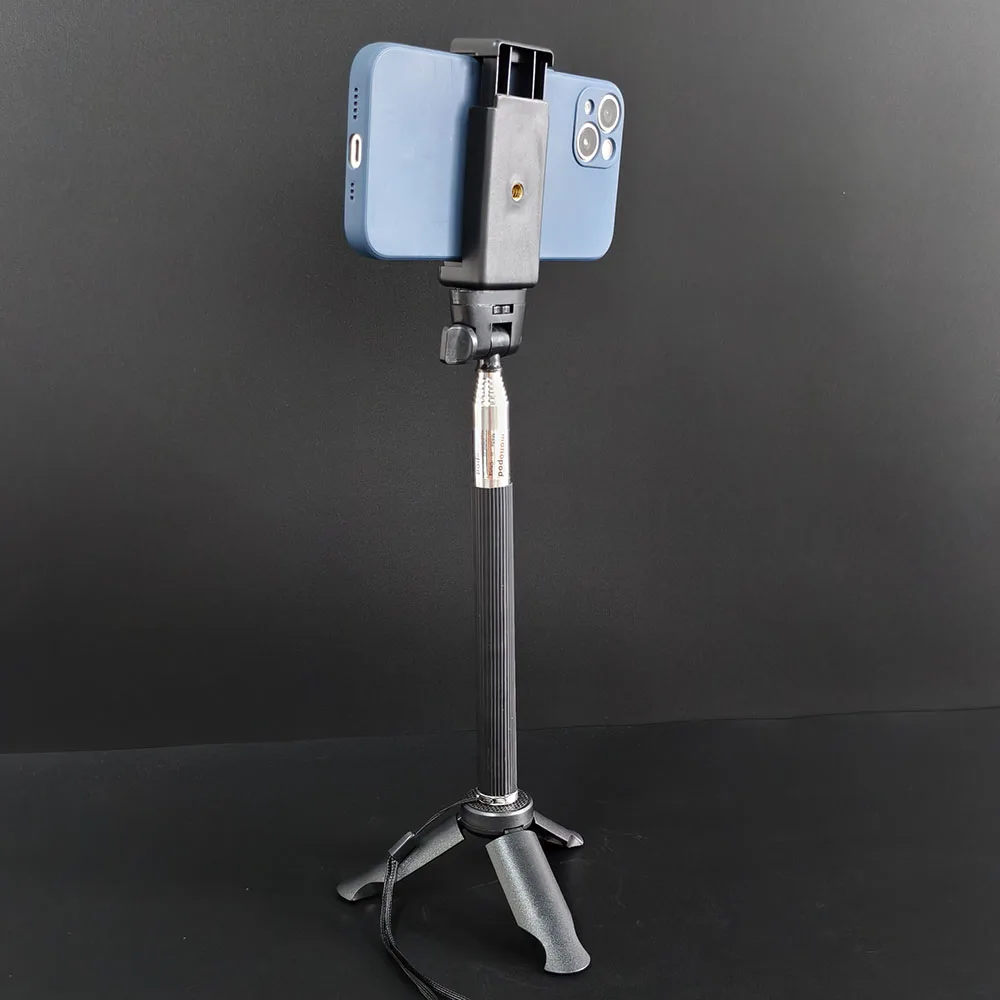 Mini Stativ Selfie Stick Einbeinstativ Telefon Clip Halter Kit Geeignet für Handy Smartphone für Gopro Hero 13 12 11 10 9 8 7