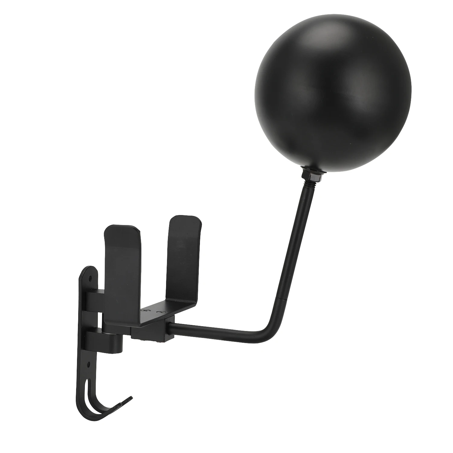 

Universal Motorcycle Helmet Rack Holder with Double Hook Helmet Hanger Iron Living Room Accessories