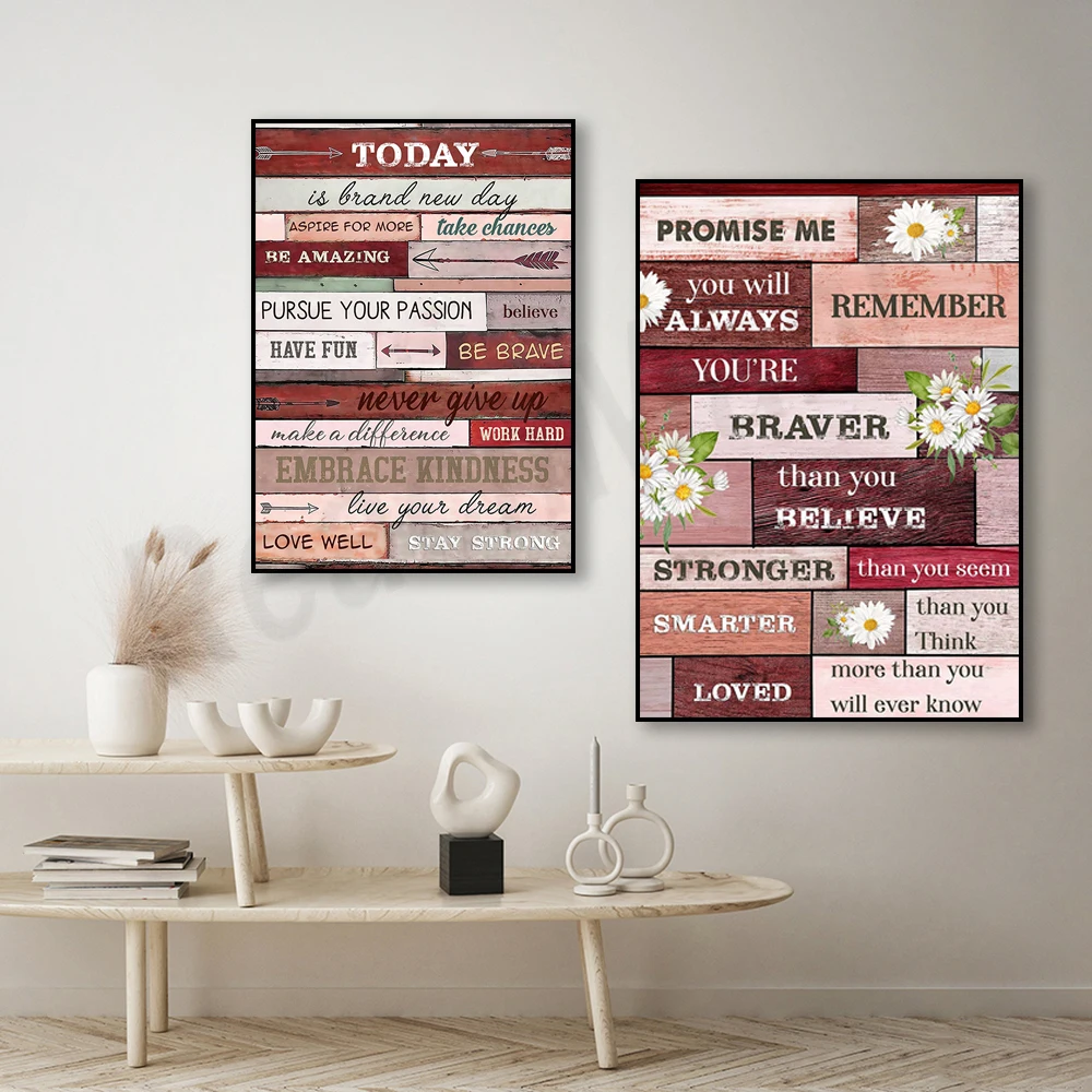 Chrysanthemums promise me you will always remember art, motivational quote poster, home decor