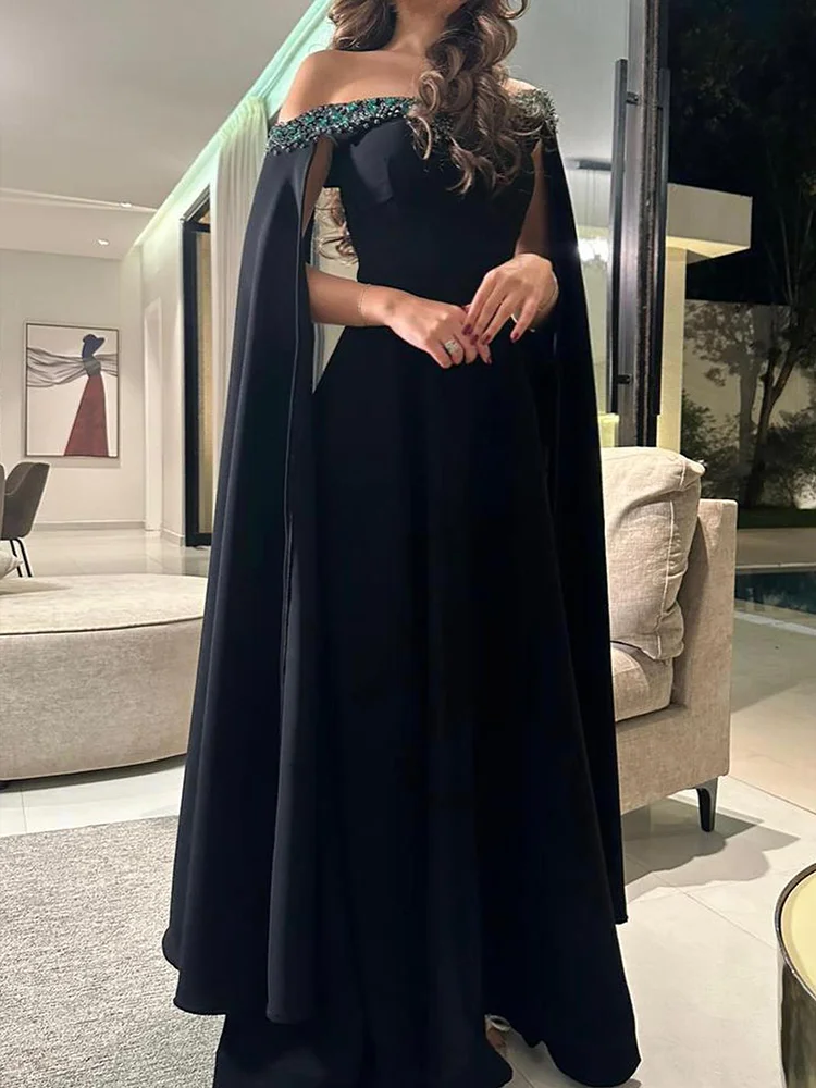 Jirocum customized A Line Prom Gowns Women Off Shoulder Sweetheart Beaded Party Evening Gown Floor Length Formal Occasion Dress