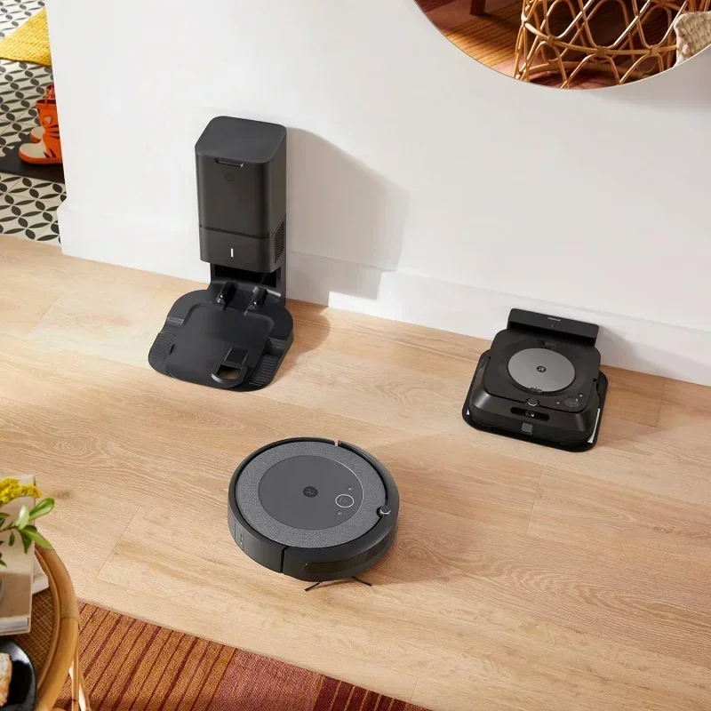 D2BiRobot Roomba i3 EVO(3550) 로봇 진공청소기 및 Braava Jet m6(6113) 로봇 걸레 번들 - Wi-Fi 연결, 스마트 매핑, 작동