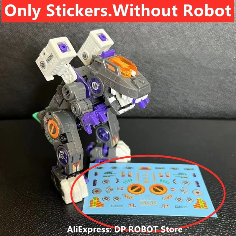 Water Sticker Upgrade Kit For DR.WU DW-E14 DWE14 DW-E18 MPB Energy Dragon Trypticon Figure Accessories