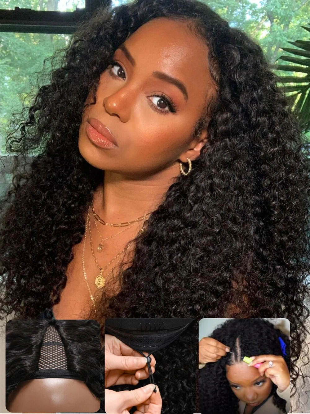 Half Wigs Human Hai… - image