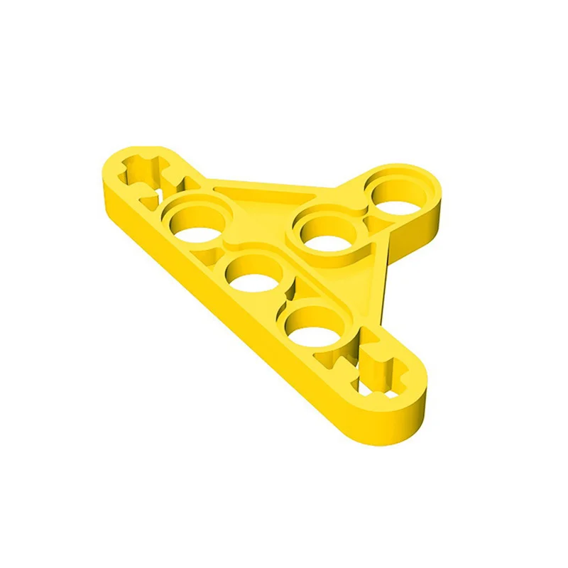 10 pcs 99773 2905 MOC High-tech Liftarm Triangle Thin Type II for Building Blocks Parts Classic Brand Kids DIY Tech Toys