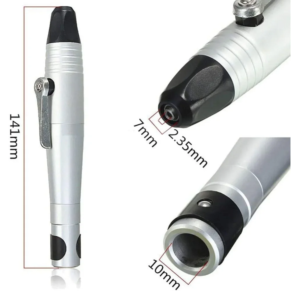 T30 로터리 툴 핸드피스, 보석 조각용 고속 그라인더, 2.35mm 퀵 체인지 콜렛, 걸이형 액세서리 포함