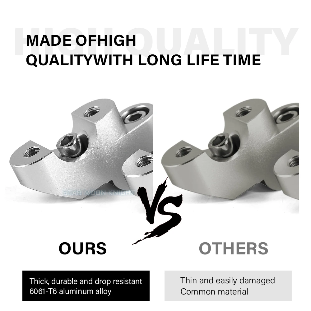 لهوندا NC 750 X NC750X 2016 - 2021 CB500X CB500F CB300F دراجة نارية الملحقات الناهض رفع المقود المشبك المقود الناهض #5