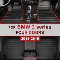 Car floor mats for BMW 3 series F30 325i 330i 335i 320i 318i 4- door 2013-2019 2018 2017 Custom foot Pads automobile accessories