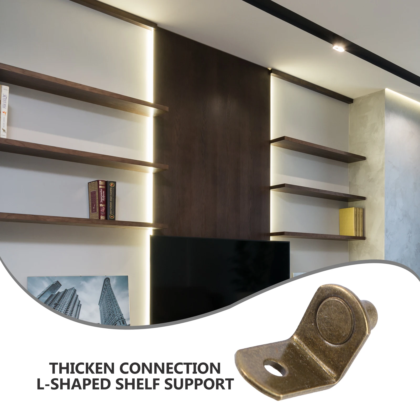 

80pcs Shelf Support Pegs Heavy Duty Iron Foldable Bracket for Cabinet Bookshelf Wardrobe Furniture Easy Install Durable Smooth