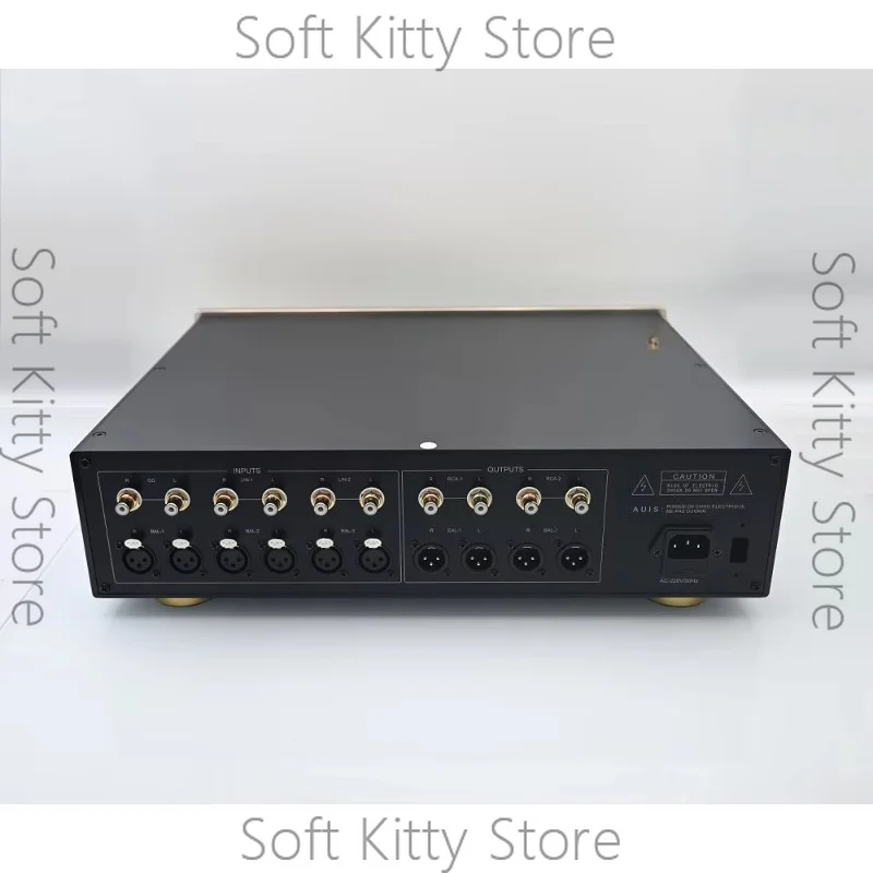 Reference To Golden Voice C-2860 Plus HiFi Fully Balanced Preamplifier Amplifier With Remote Control Preamp Amplifier Audio