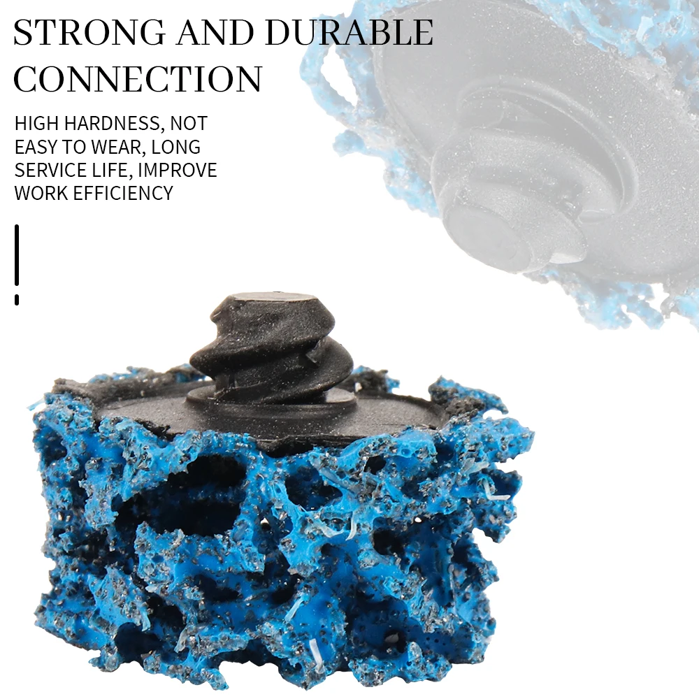 SI FANG 25mm Quick Change Stripping Disc Kit with 1 Disc Pad Holder Easy Strip Clean Paint & Rust Remover for Home Improvement