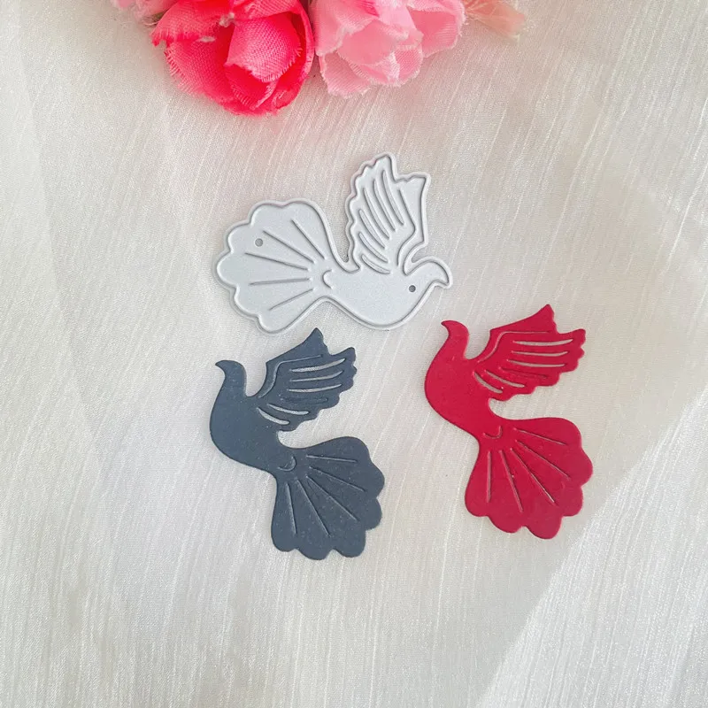 cute bird pigeon decoration die Metal Cutting Dies DIY Scrapbook Paper Cards Embossing Craft Die Cut handmade craft