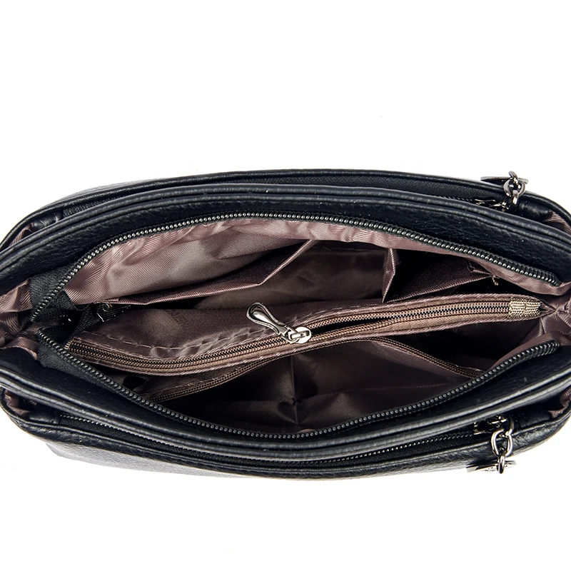 Women Luxury Style Crossbody Bag, PU Leather Small Satchel, Classic Solid Color Shoulder Purse, Wear-Resistant and Chic Handbag