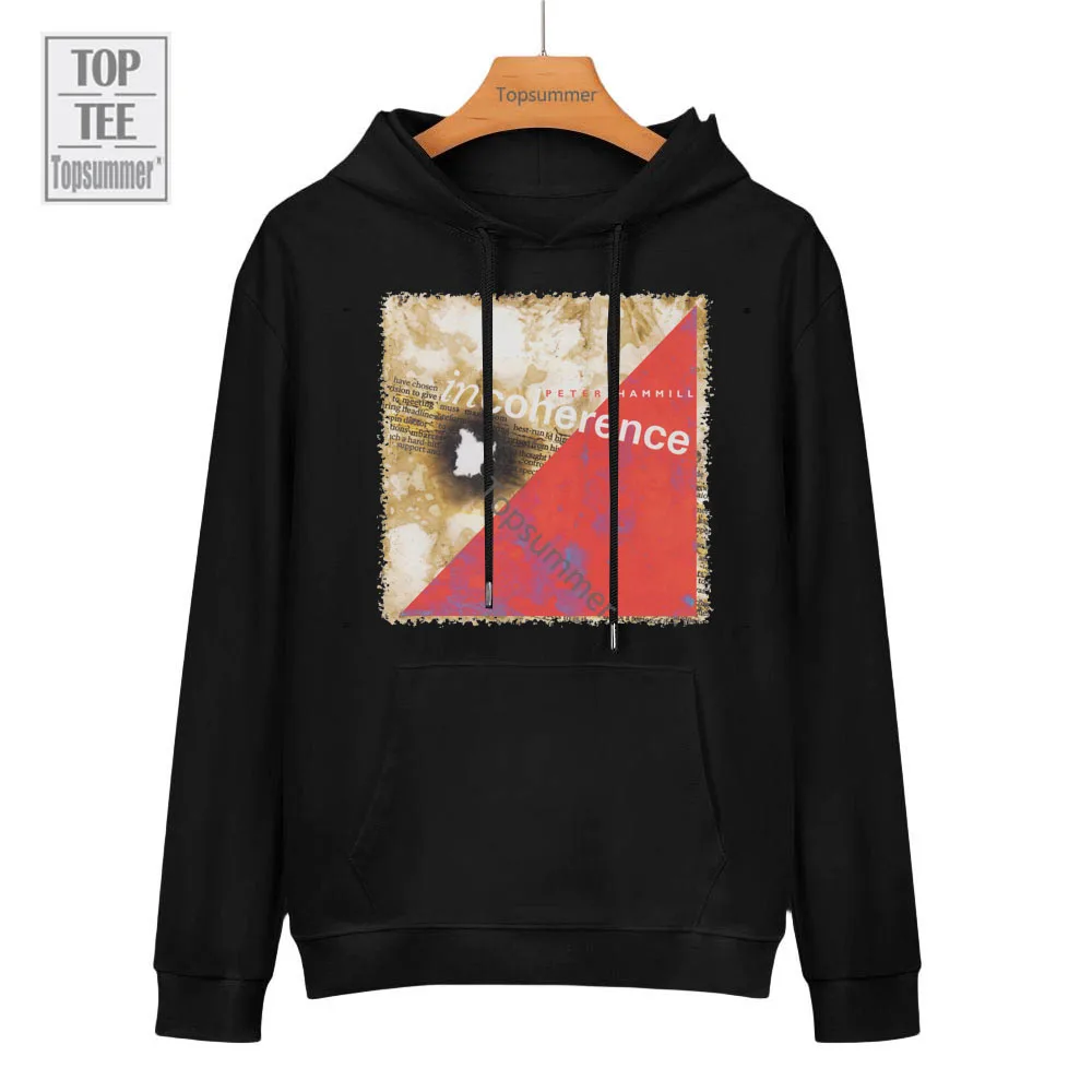 

Incoherence Album Hoodies Peter Hammill Tour Hoodie Male Loose Streetwear Sweatshirt Oversize Clothings