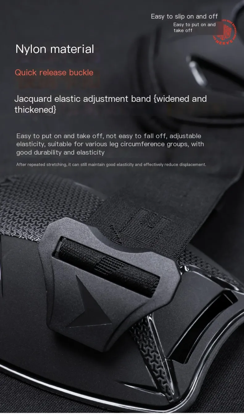 NERVE Motorrad Knieschützer Motocross Wachen Schutz CE2 Level Off-Road Racing Reiten Knieschützer MTB Moto Joelheira Sicherheitsschützer – Detail 7