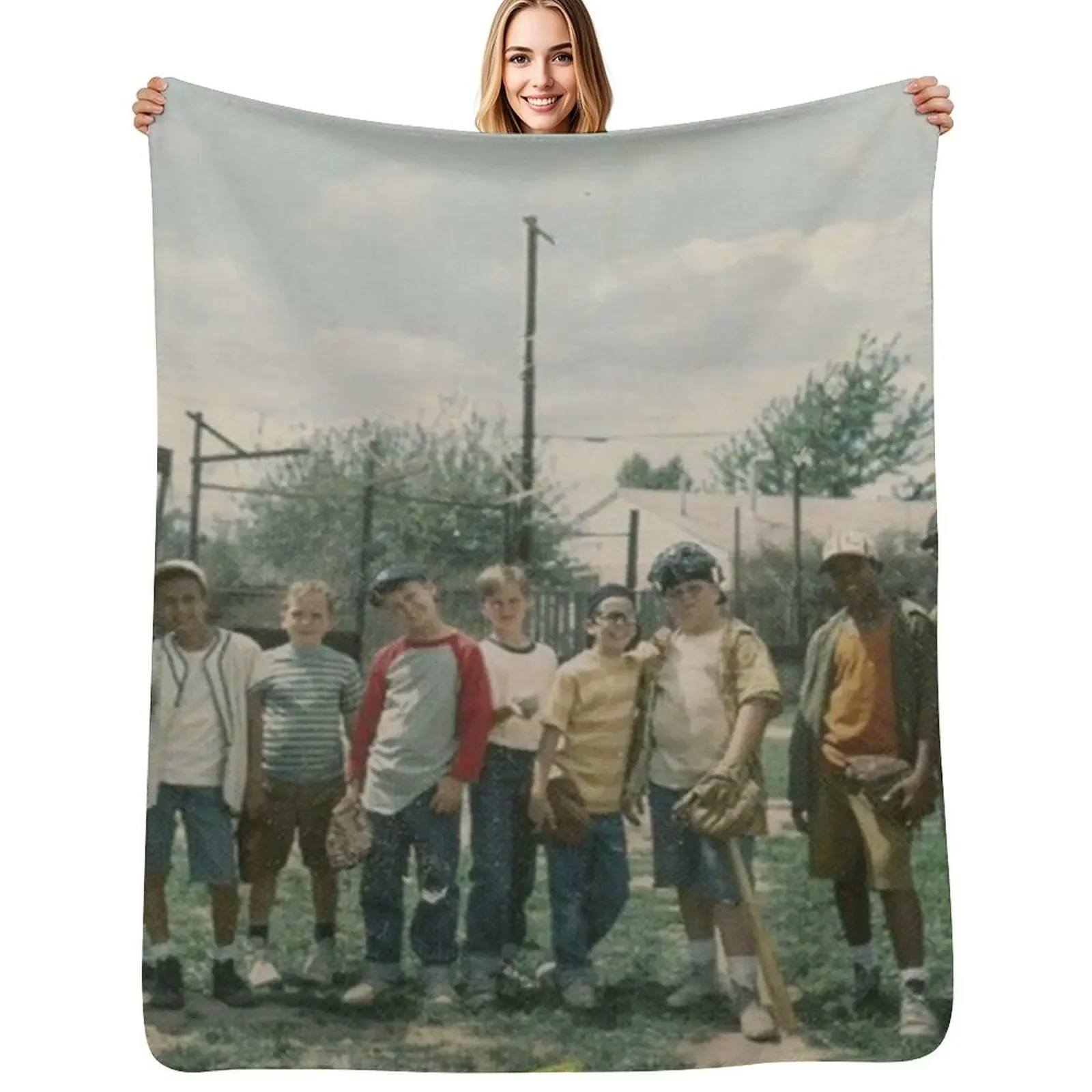 

The Sandlot (1993) Throw Blanket Designers Decoratives blankets ands Blanket