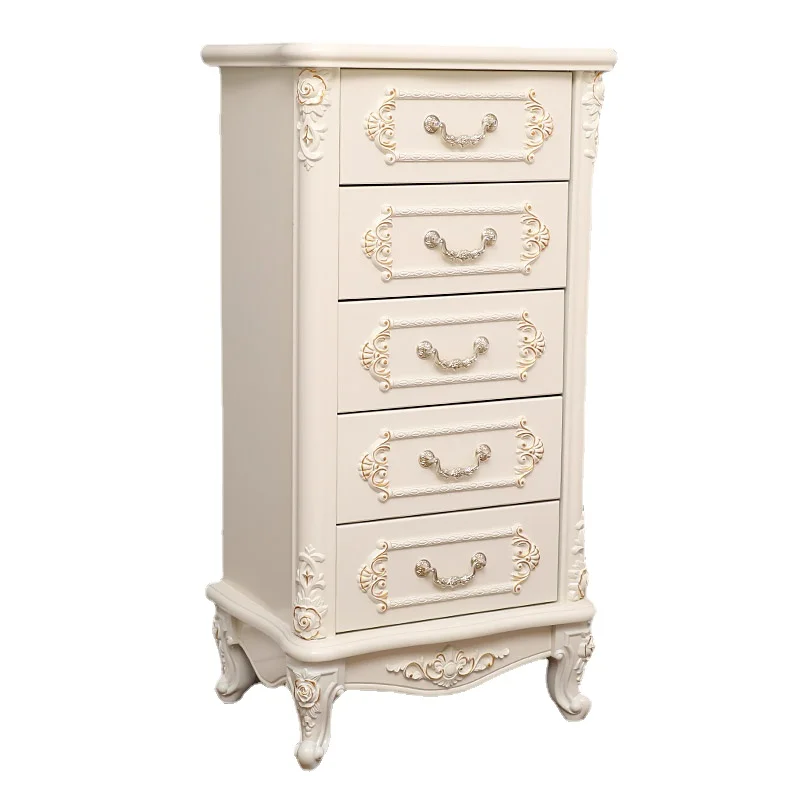 Gold and silver bucket cabinets, pastoral five bucket cabinets, white bucket storage cabinets, storage drawers, cabinets