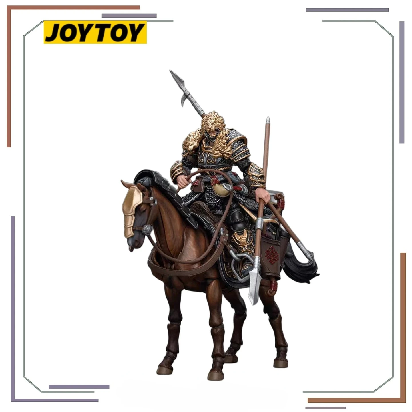 

【In Stock】JOYTOY Dark Source JiangHu Northern Hanland Empire Armored Horse Heavy Cavalry 1/18 Action Figure Model Toys