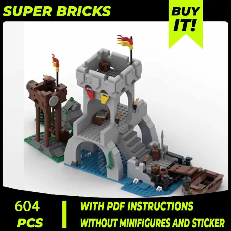 Moc Building Bricks Military Model Lion Kinghts Castle Bridge Technology Modular Blocks Gifts Christmas Toys DIY Sets Assembly