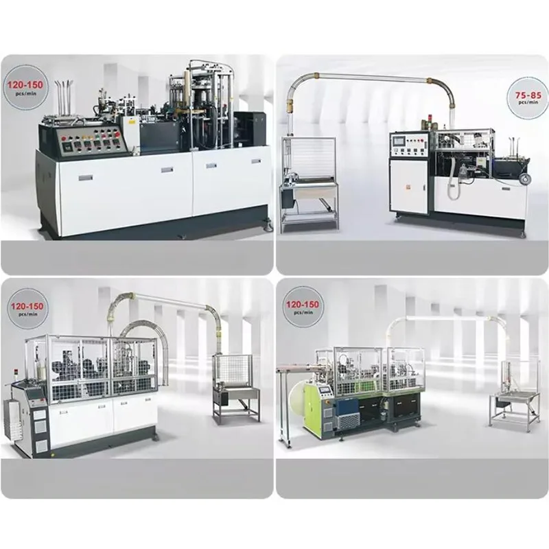 Automic Disposable Coffee Machine High Speed Carton Cup Forming Machine Take-away Juice Paper Cup Making Machine Prices