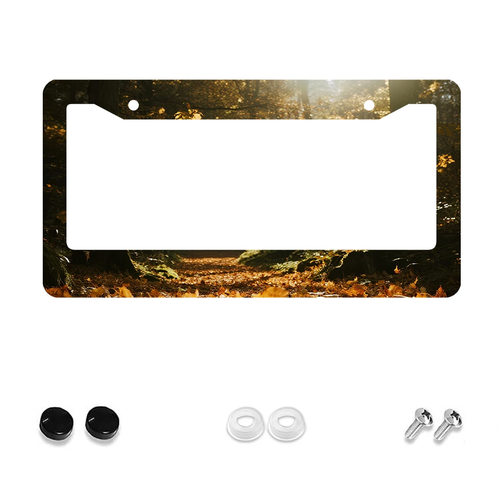 

1 шт., рамка номерного знака в стиле ретро с 2 отверстиями, алюминиевый материал, 6x12 дюймов с набором винтов, украшение автомобиля, подарок, роман