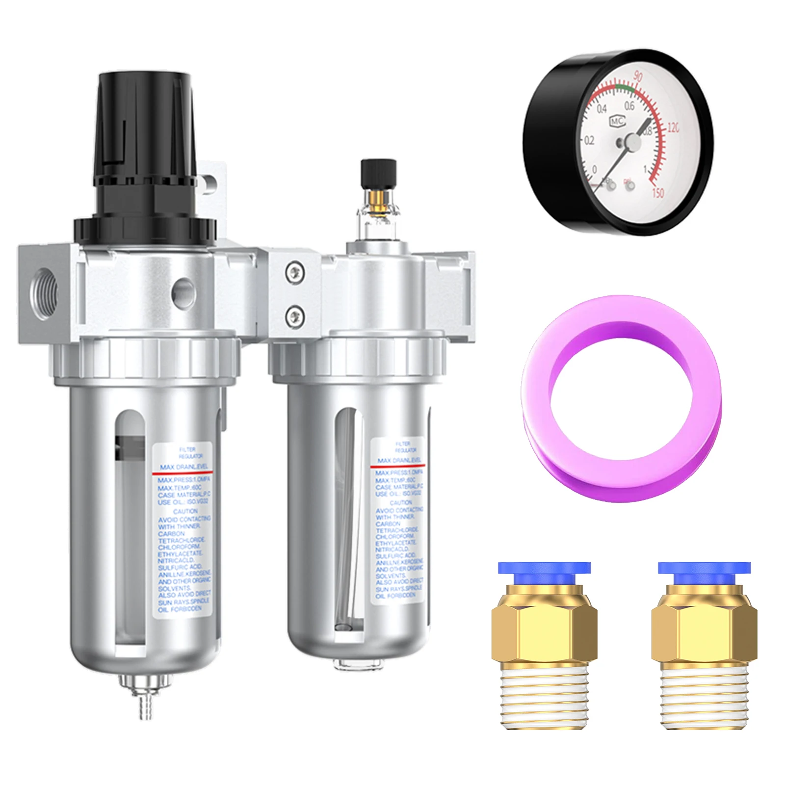 

SFC-200 SFC-300 SFC-400 фильтр воздушного компрессора регулятор воздушного фильтра масло/водоотделитель фильтр регулятор клапана