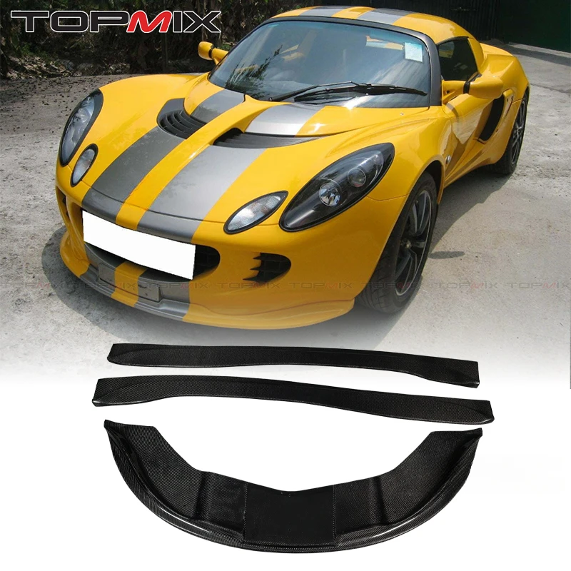 

For Lotus Elise S2 2000+ Carbon Fiber Modified Bumper Lower Lip & Side Skirt