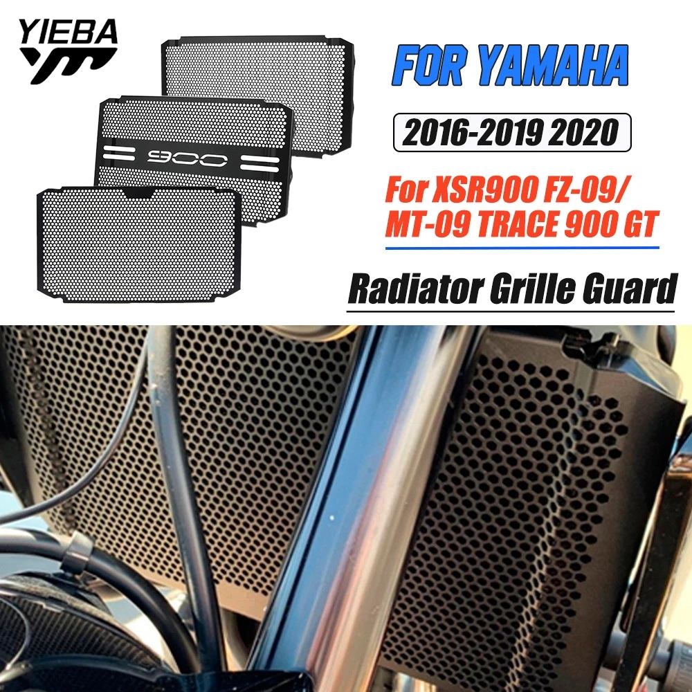 

For Yamaha XSR900 FZ-09/MT-09 TRACE 900 GT 2016 2017 2018 2019 2020 Motocycle Radiator Grille Cover Water Tank Guard Protection