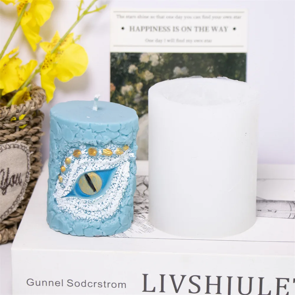 ثلاثية الأبعاد تحلق التنين شمعة قالب من السيليكون لتقوم بها بنفسك لطيف الطابق ديناصور لونجان العمود الجبس الراتنج قالب من السيليكون الأثاث دمية الديكور