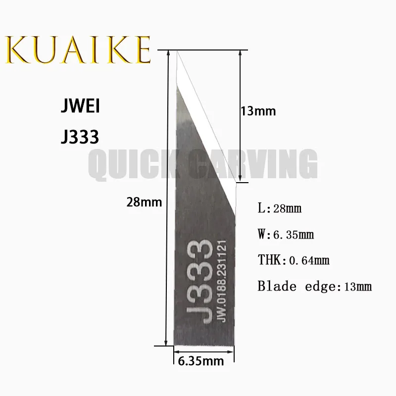 10PCS JWEI Blade Tungsten Carbide Blade Cutter Engraving Cutting Blade JWEI J333 J338 J341 J342 J343 J344 J347 J354 J349-1