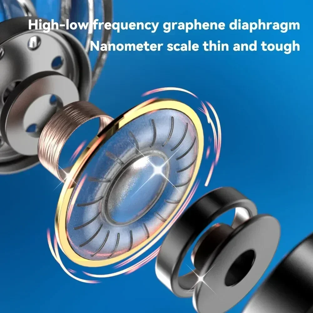 QKZ AKX HIFI Heavy Bass Transparent Earphones IEM Monitor Level 3.5mm In-Ear Music Headphone Dynamic With Mic Wired Headset DMX image 2