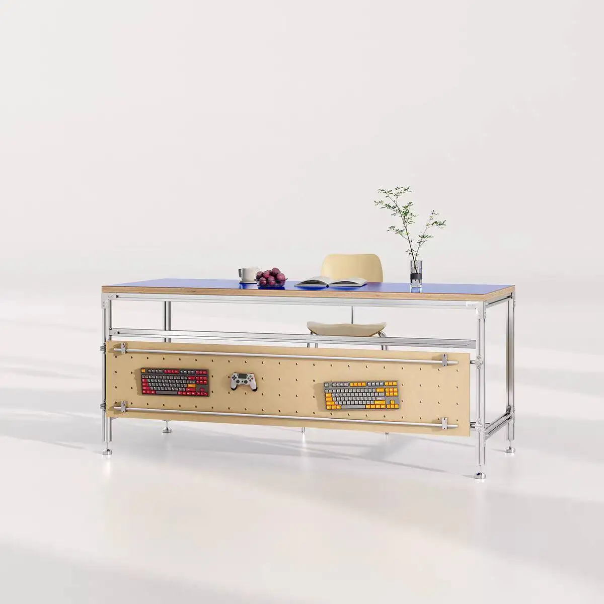 YJQ hole board learning desk computer desk e-sports table bedroom home ocean board customization