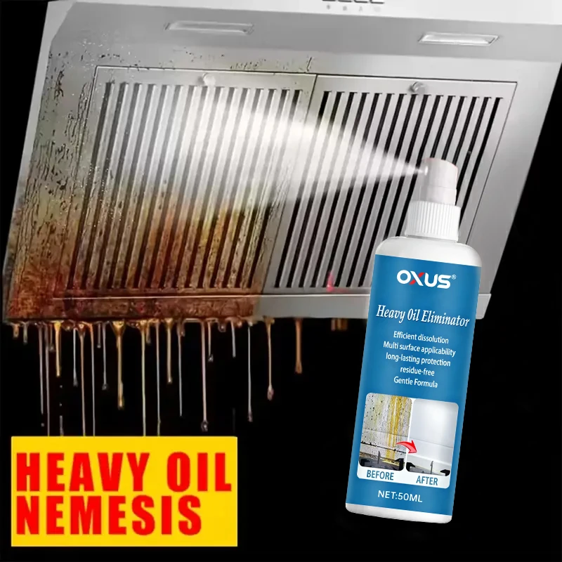 Oil Stain Spray, Multi-Functional Metal Cleaner, Quick Repair Refinish Spray, Suitable for Range Hoods and Stoves, Easy Use