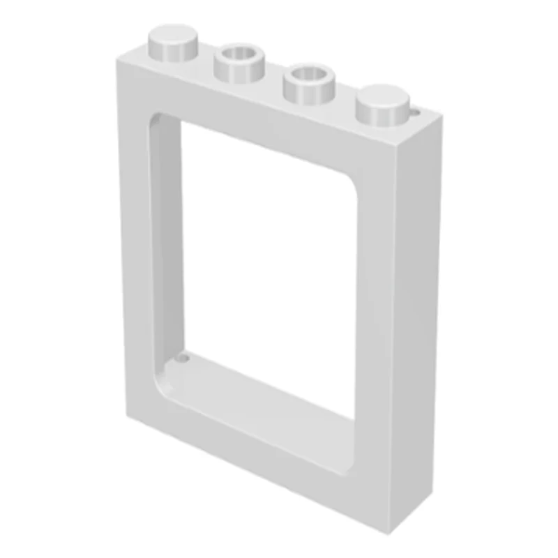 6556 Window 1 x 4 x 3 Train 2 Hollow Bricks Collections Bulk Modular GBC Toys For Technical MOC DIY Building Blocks Compatible