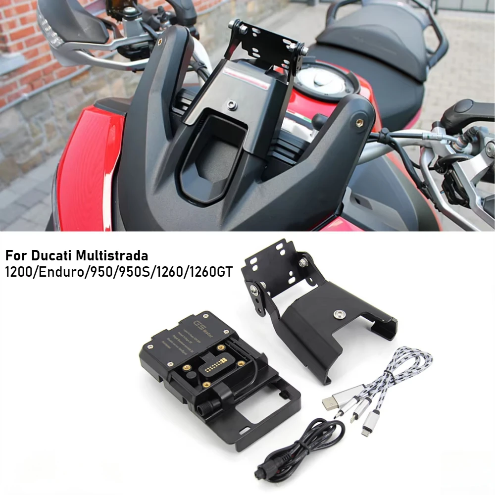 for-ducati-multistrada-1200-950-1260-1260gt-enduro-motorcycle-mobile-phone-stand-holder-gps-bracket-navigation-mount-bracket