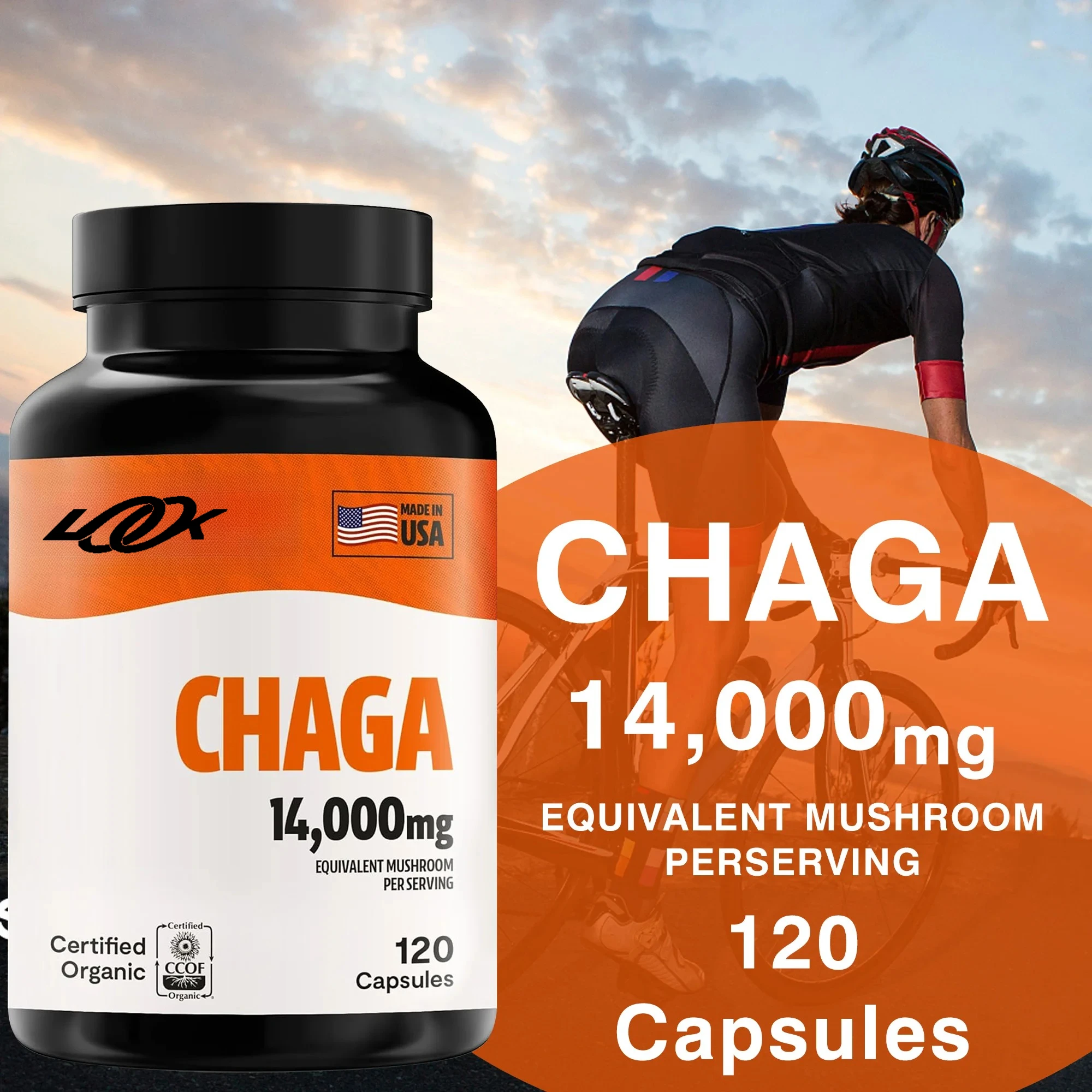 

Органические капсулы чаги — поддерживает здоровье иммунитета, жизненную силу кожи и баланс пищеварительной кожи, антиоксидант