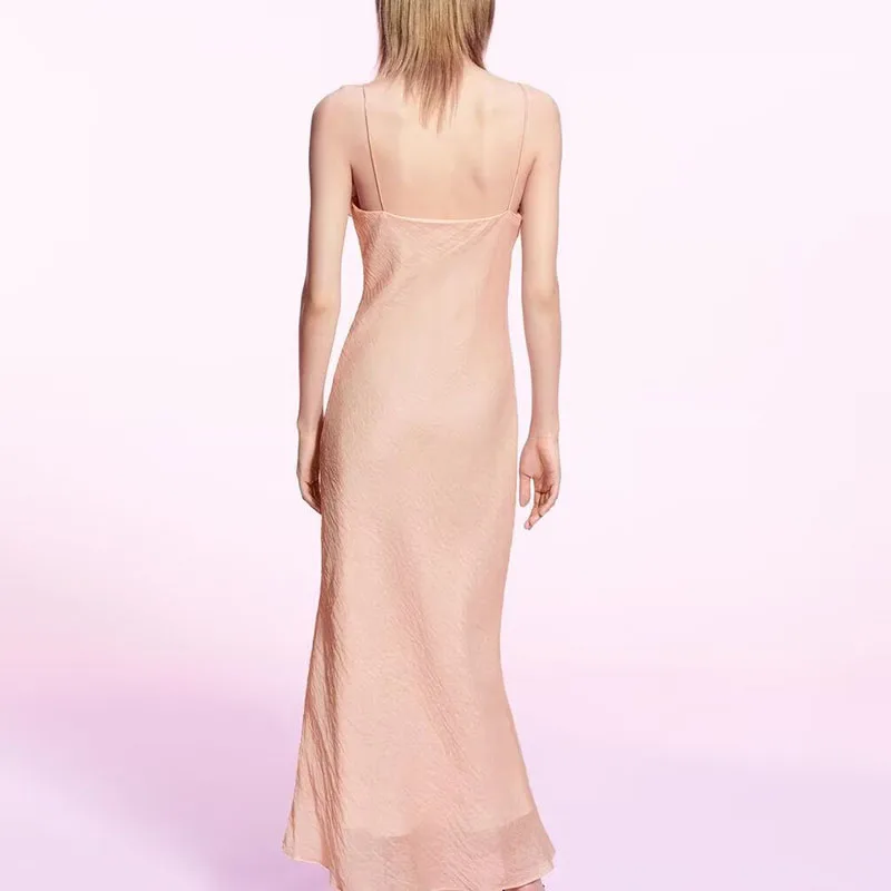 Verão nova chegada feminina midi dr za2025 roupa interior em camadas sle 502907 63 rua sle vela cor