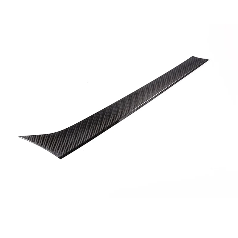 

Сухая отделка крышки приборной панели центральной консоли из углеродного волокна для Alfa Romeo Giulia 2017-2020, аксессуары для интерьера с левым рулем