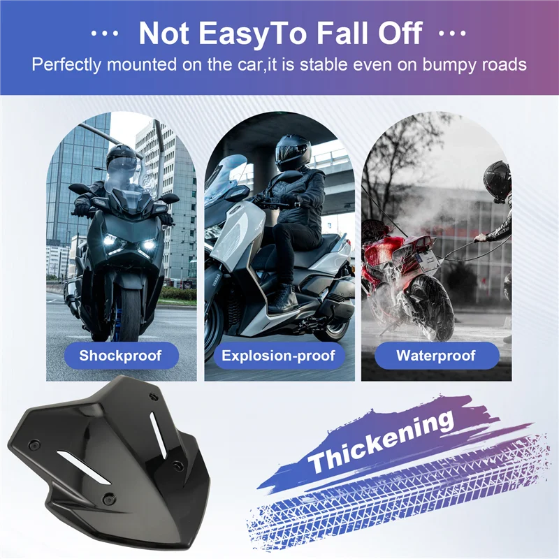 

Motorcycle Windshield Windscreen Wind Shield Deflectore Screen For XMAX300 X MAX 300 Tech MAX 2025+