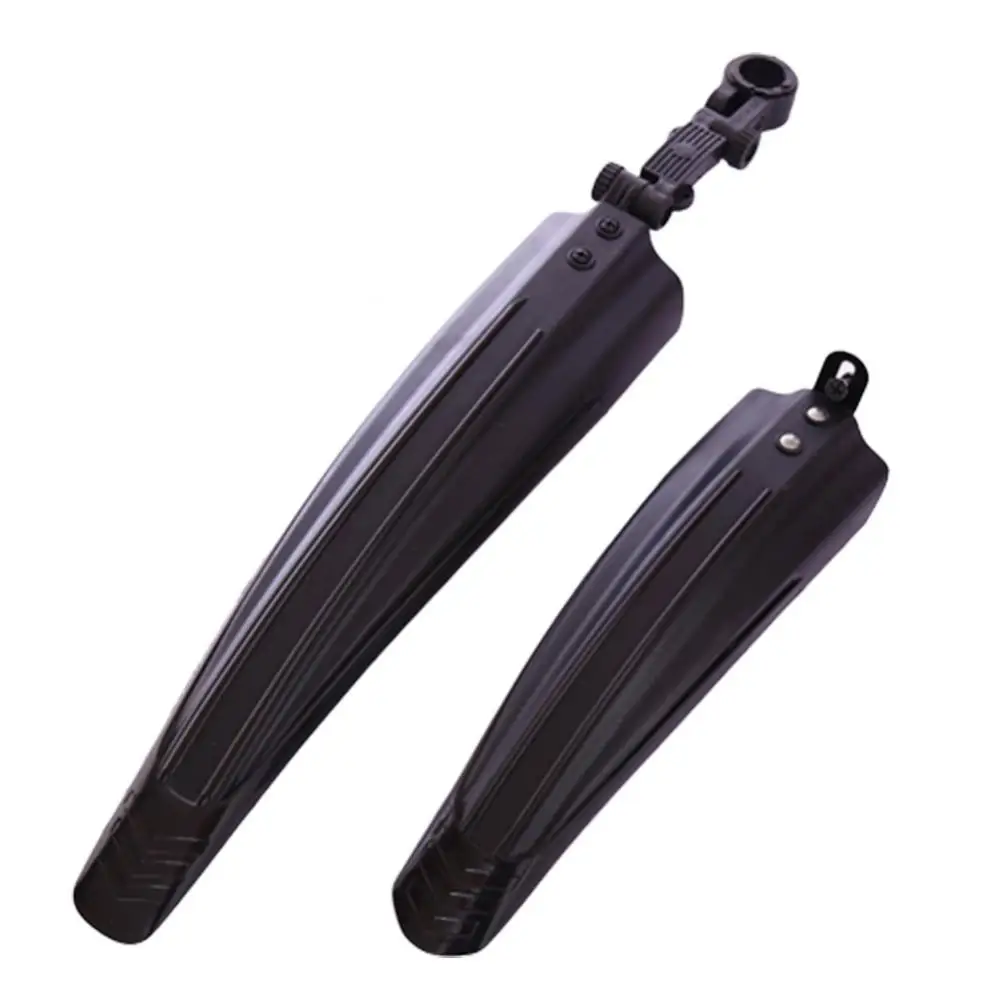 2Pcs Bicycle Fenders Stylish Mountain Bike Bicycles Front Rear Plastic Mudguard Fenders Set Tire Wheel Fenders Bike Accessories